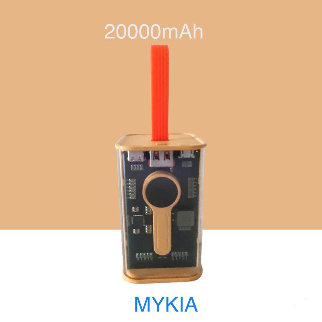 100W超快充行動電源(灰&黃)/100W QC Power Bank(Gray & Yellow)
