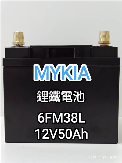 6FM38L(12V)鐵鋰電池組/ 6FM38L(12V) LiFePO4 Battery Pack